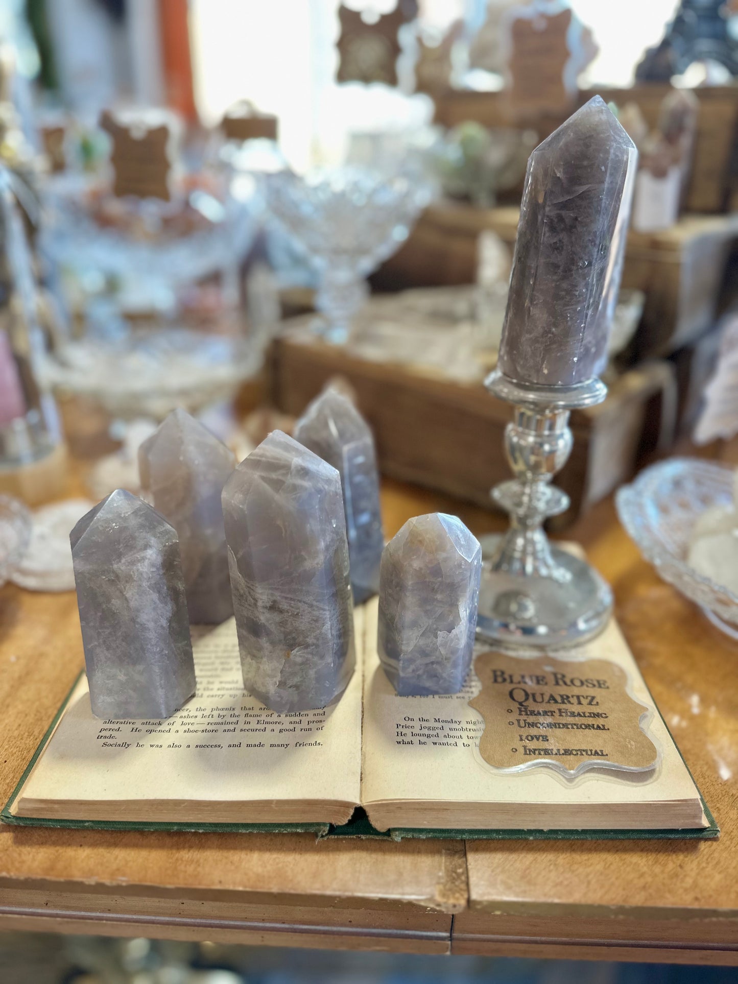 Blue Rose Quartz