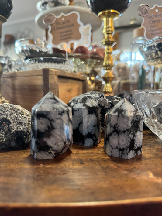Snowflake Obsidian