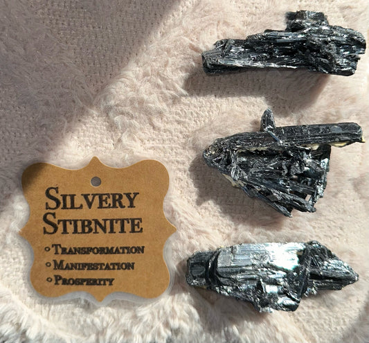 Silvery Stibnite