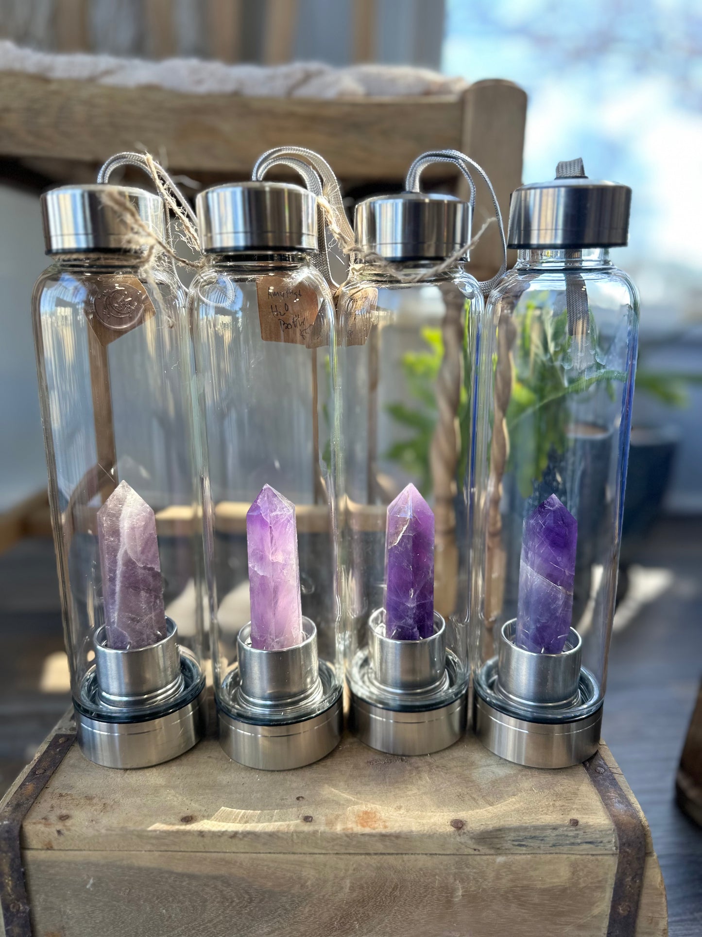 Crystal Water Bottles