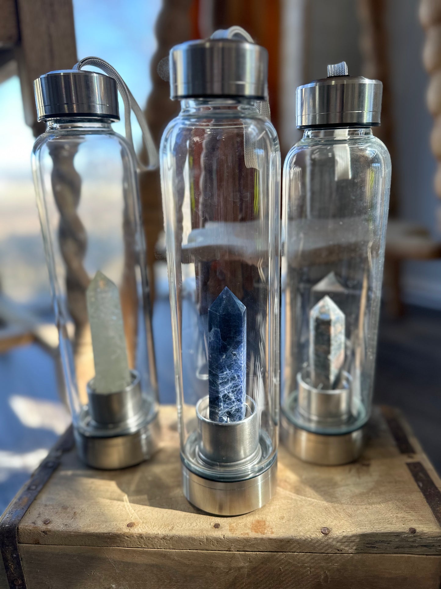 Crystal Water Bottles