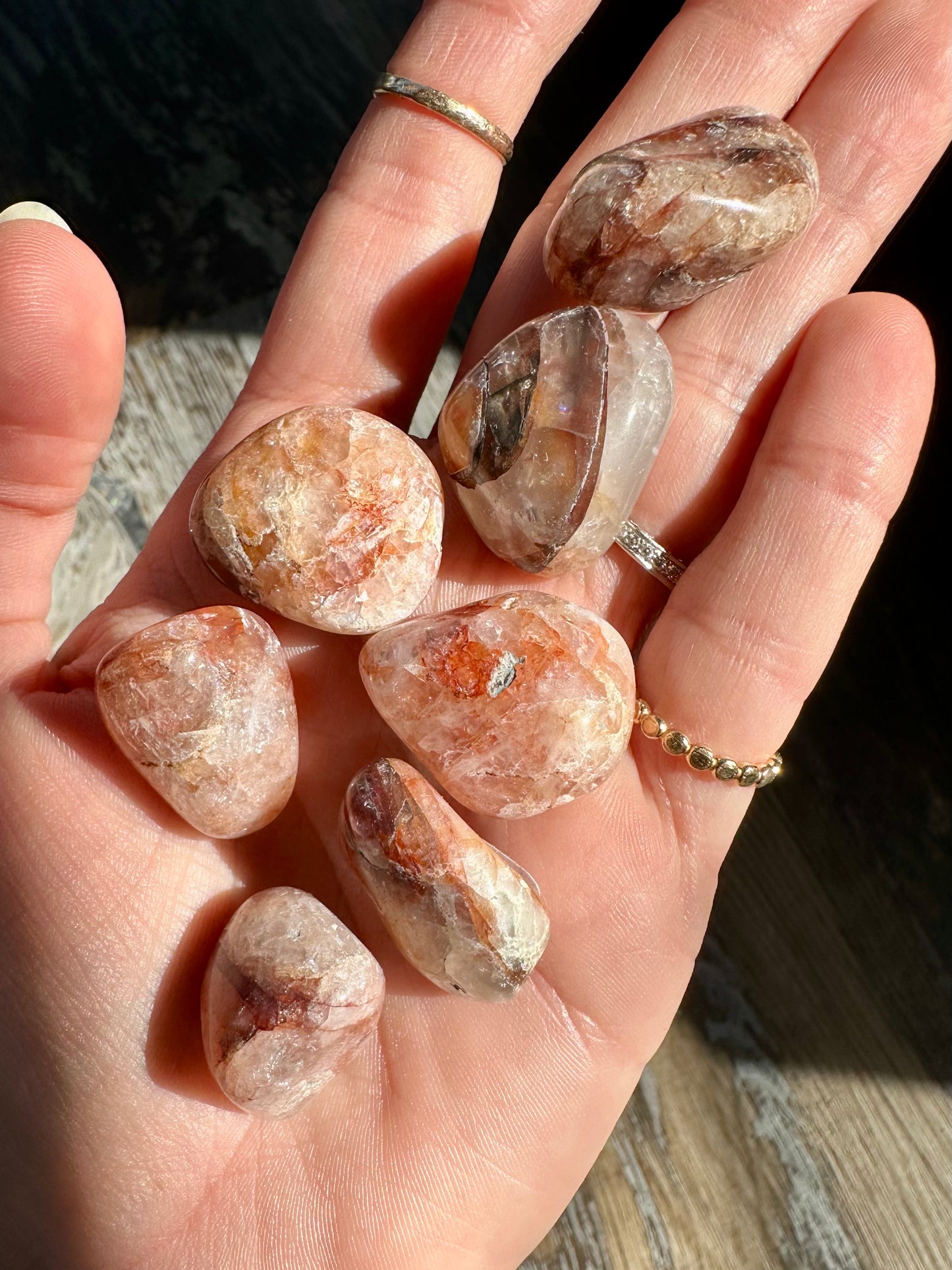 Heated Hematoid Quartz